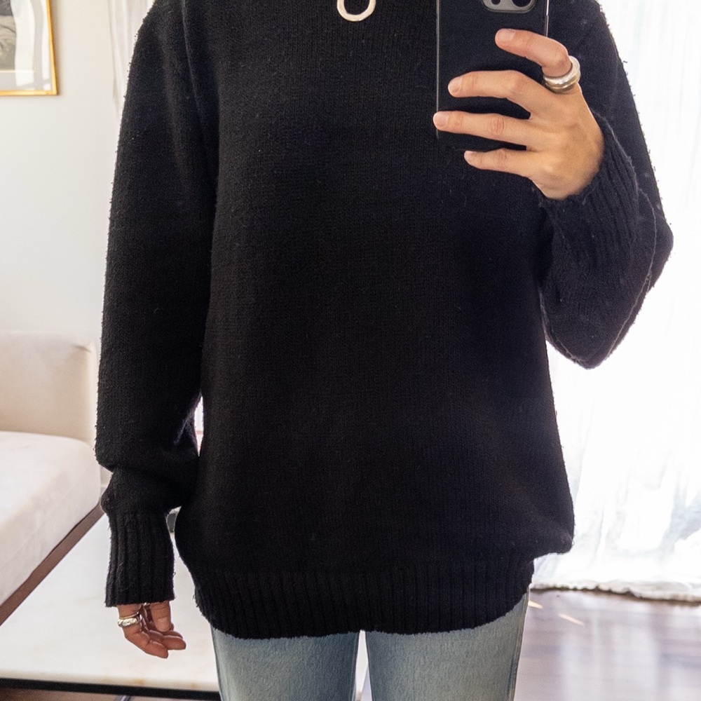 Cozy Black Sweater